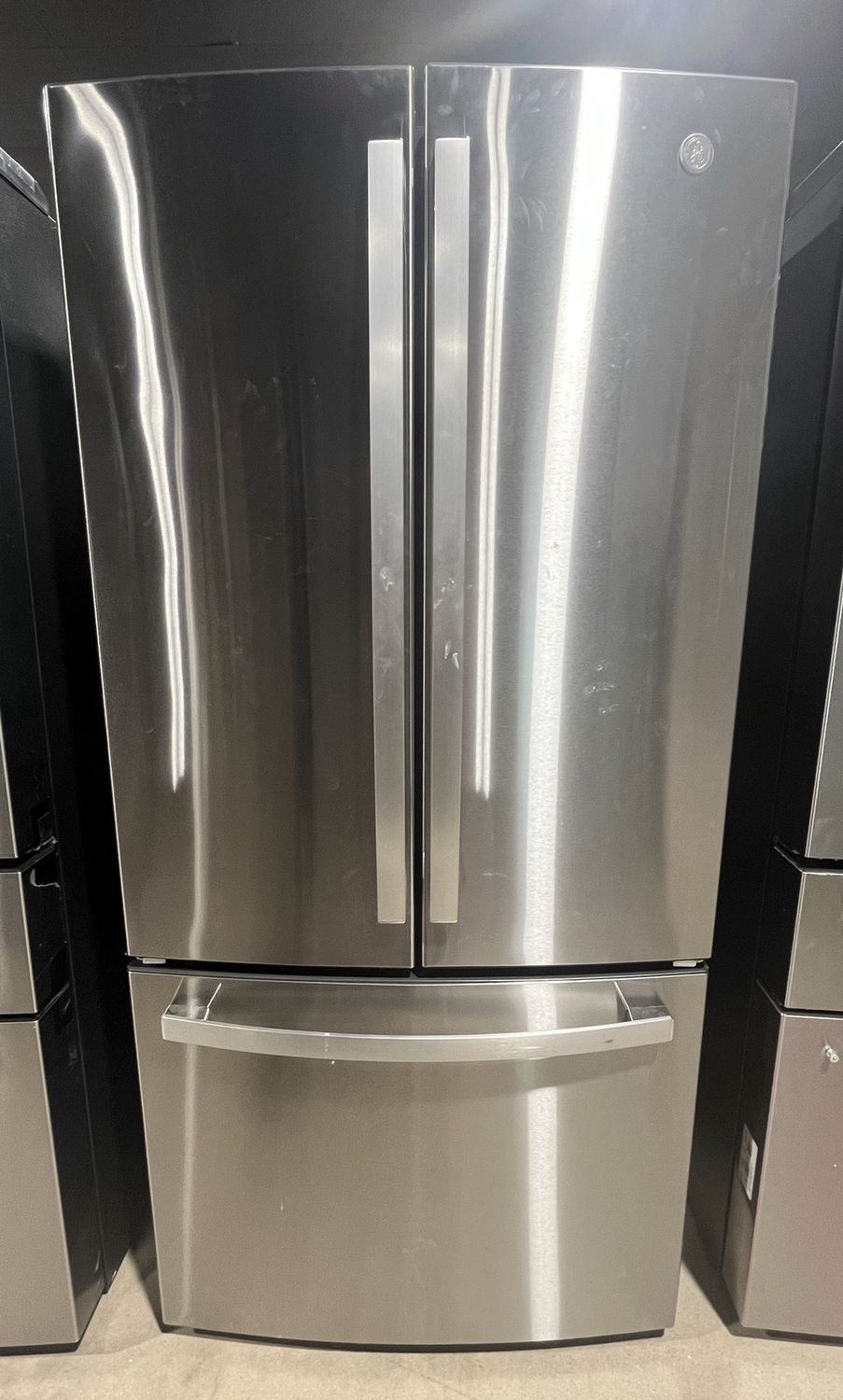GE 24.7 Cu Ft French Door Refrigerator – Stainless Steel