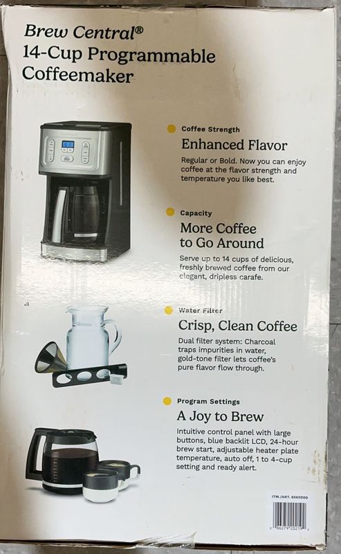 Cuisinart Brew Central 14-Cup Programmable Coffee Maker item 7565000