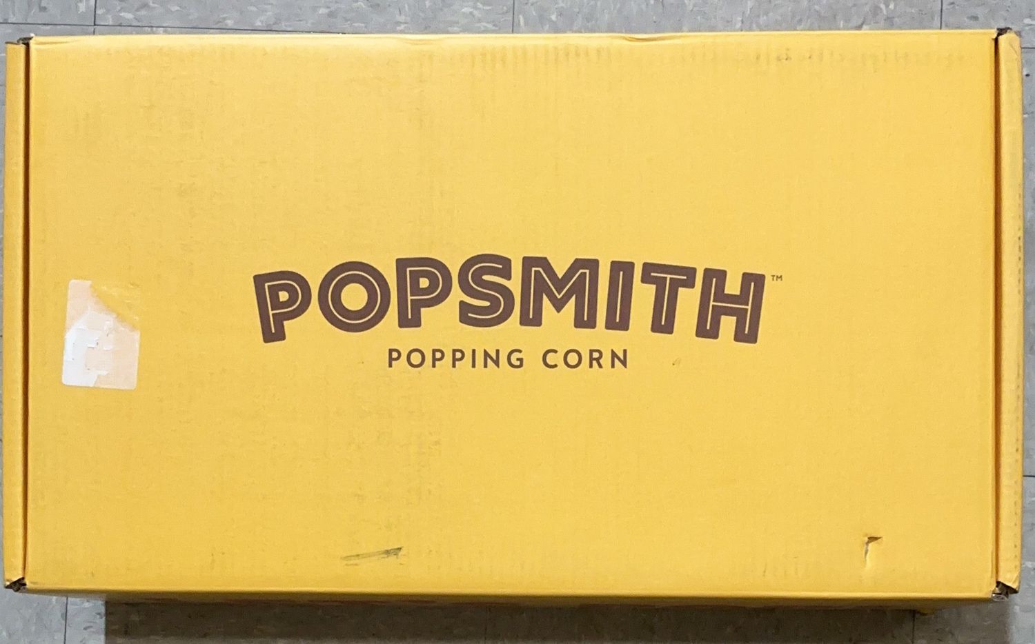 POPSMITH Popping Corn Popper Set butter – like new