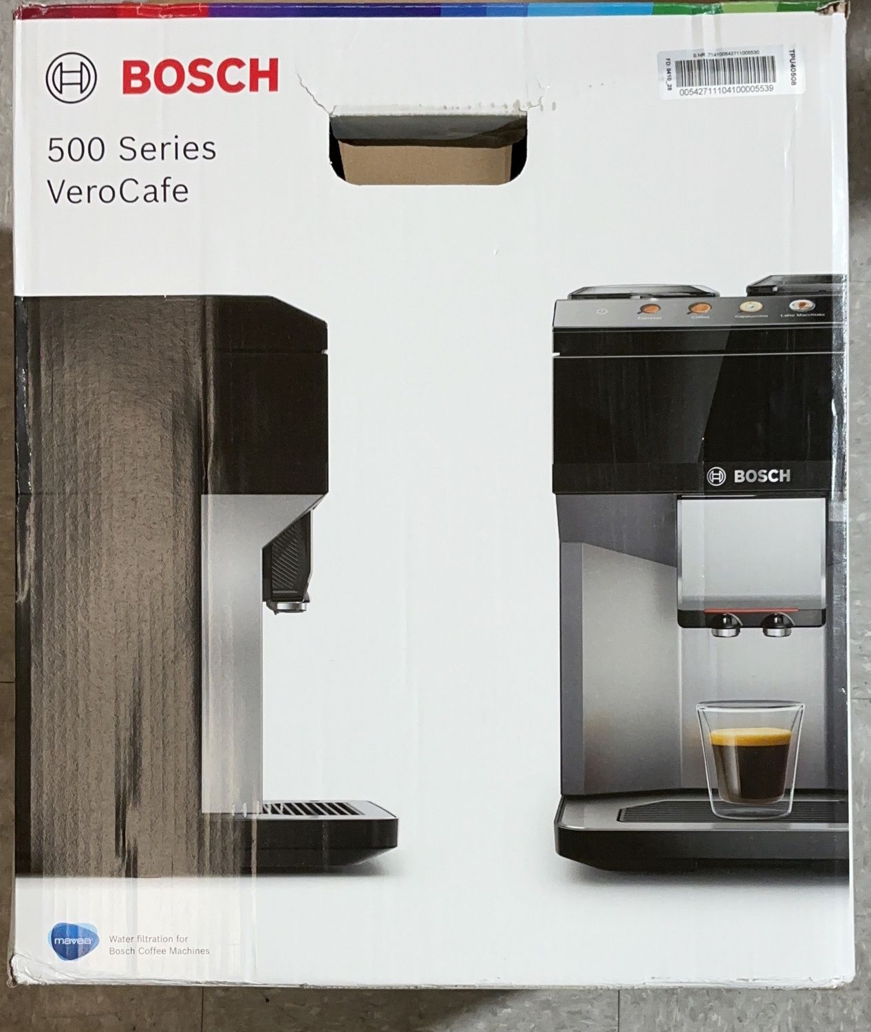 Bosch 500 Series VeroCafe Fully Automatic Espresso Machine –used good condition
