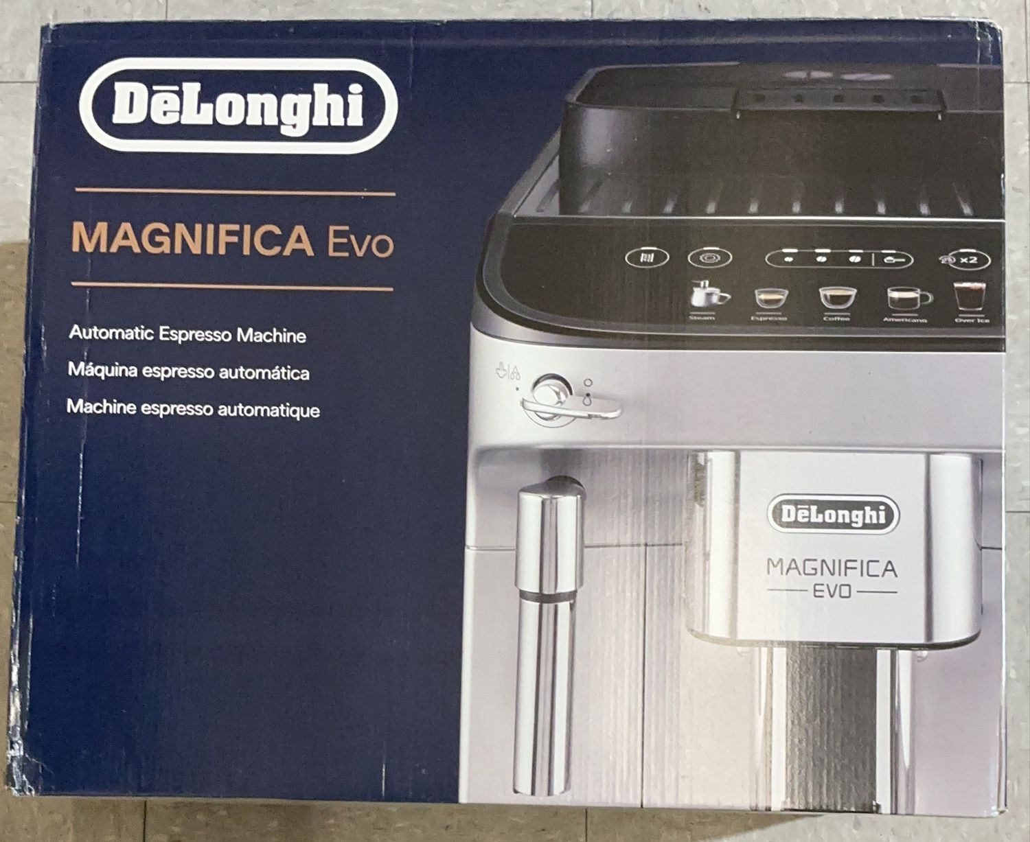 De’Longhi Magnifica Evo Automatic Espresso Machine –used good condition