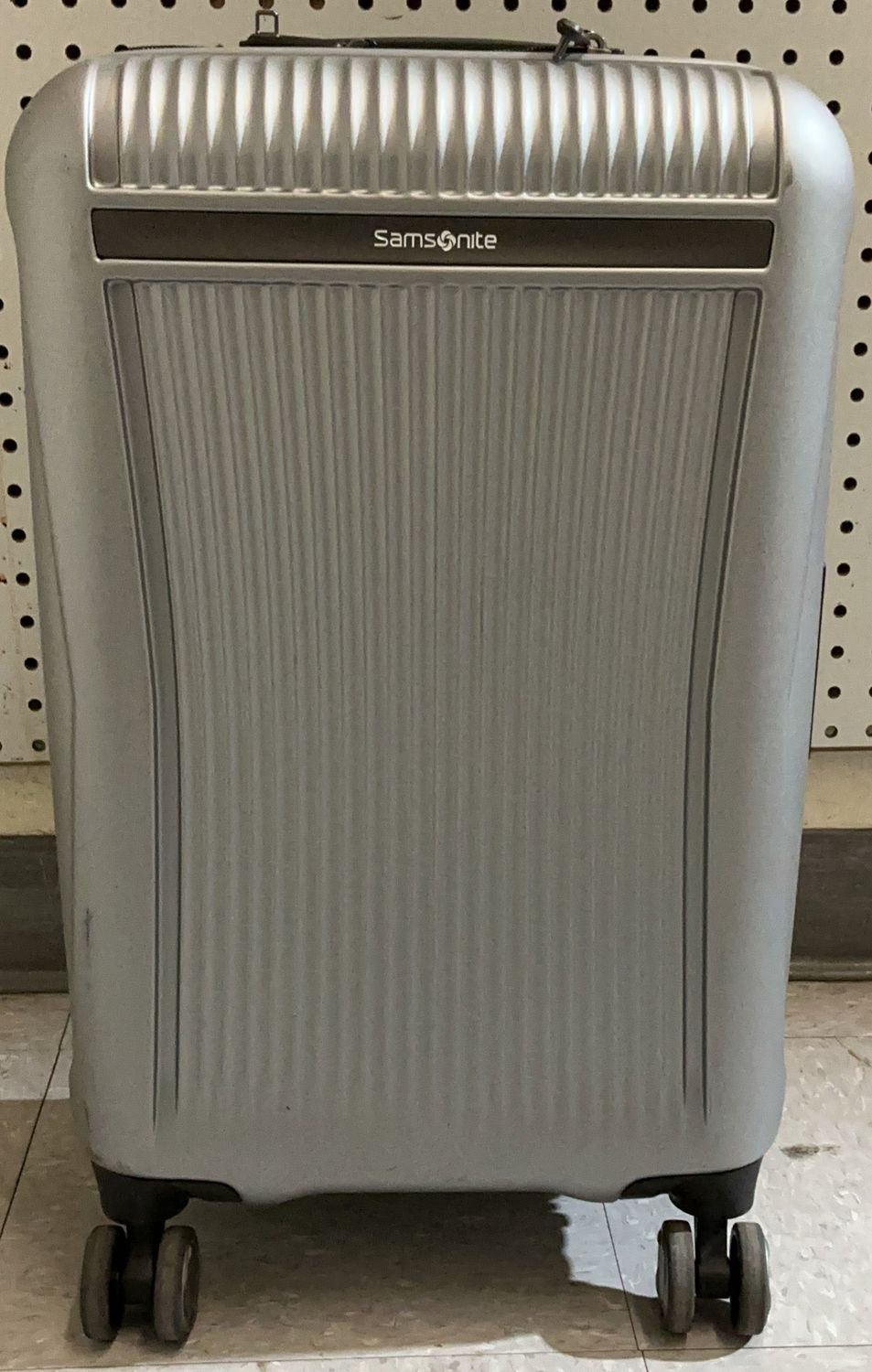 Samsonite Hardside Spinner Carry-On Luggage – Silver ,