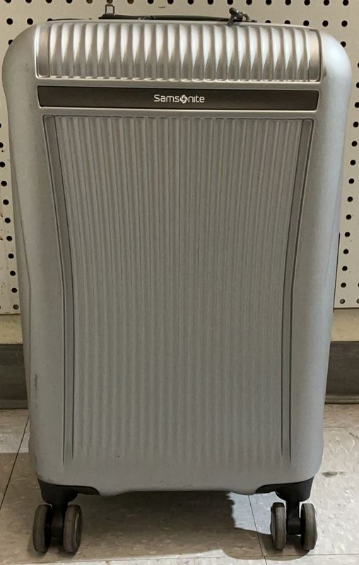 Samsonite Hardside Spinner Carry-On Luggage – Silver ,