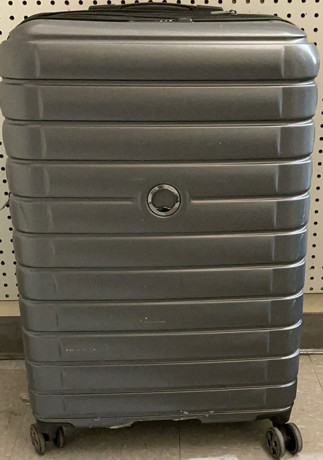 Delsey Paris Hardside Spinner Carry-On Luggage – Gray –