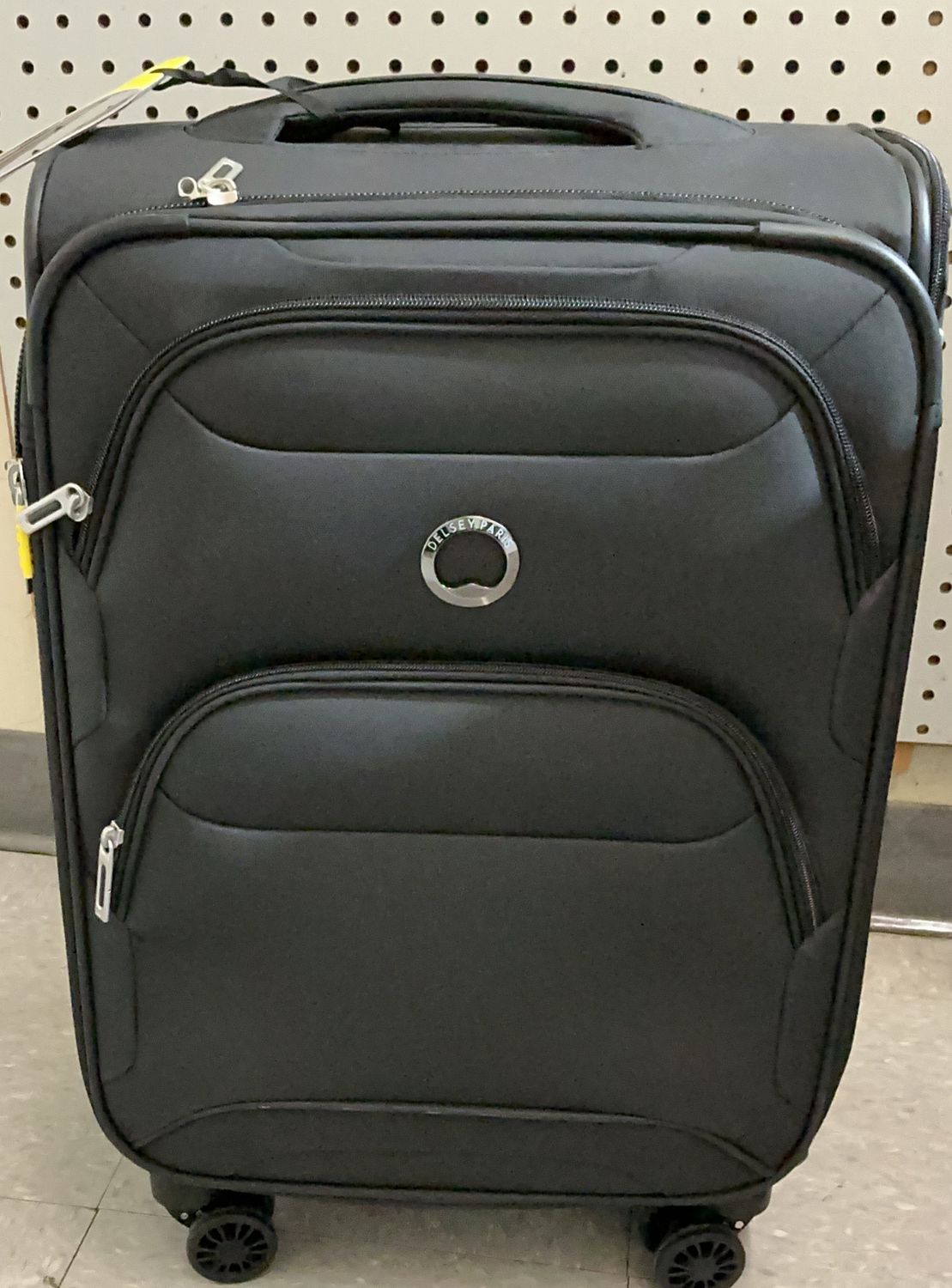 Delsey Paris Softside Carry-On Spinner Luggage – Black – like new