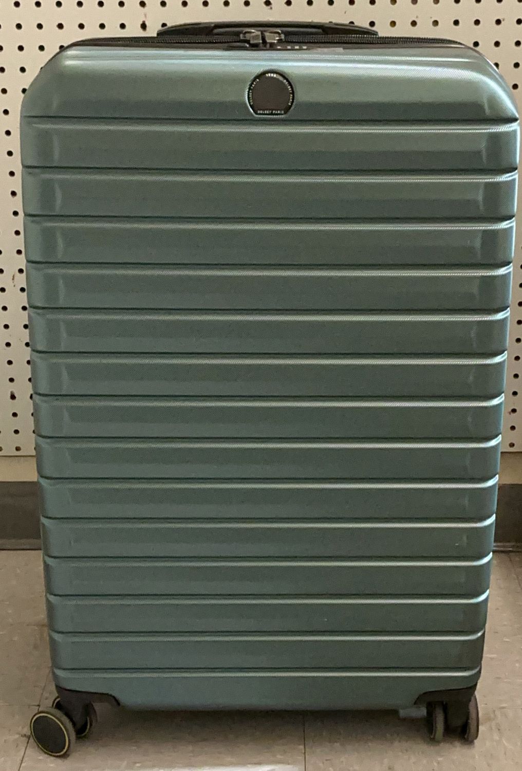 Delsey Paris Hardside Spinner Carry-On Luggage – Green –