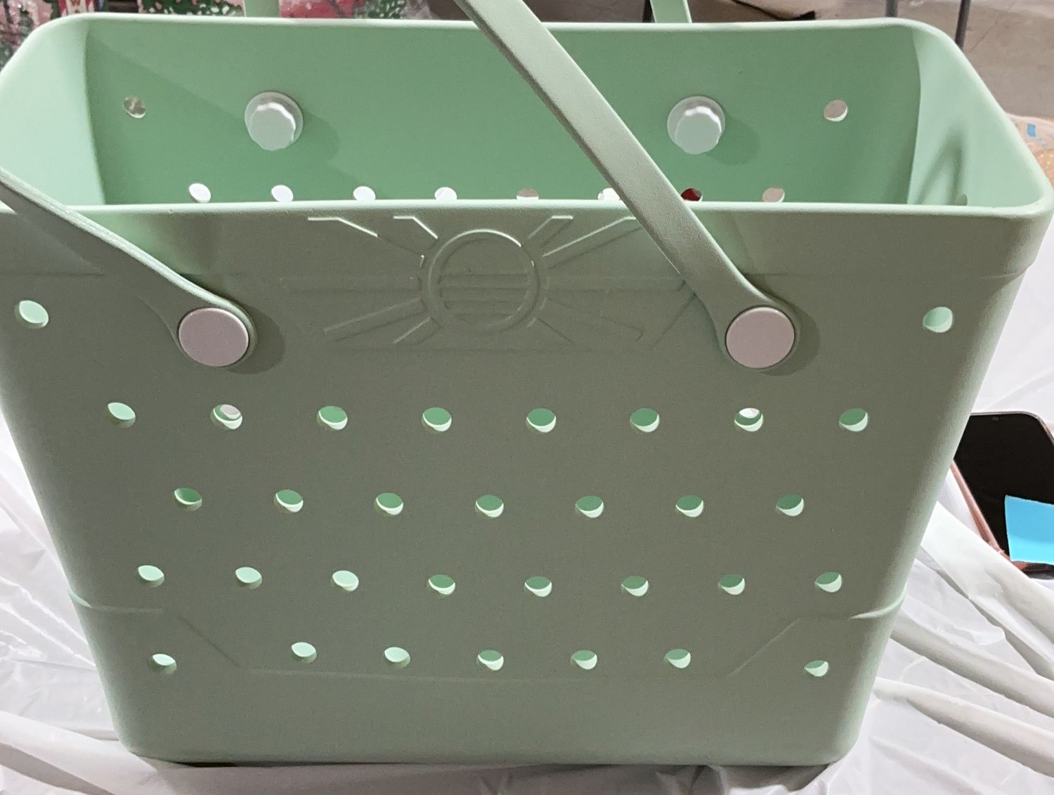 Trinity Sense Beachcomber Bag – Durable Ventilated Utility Tote-open box