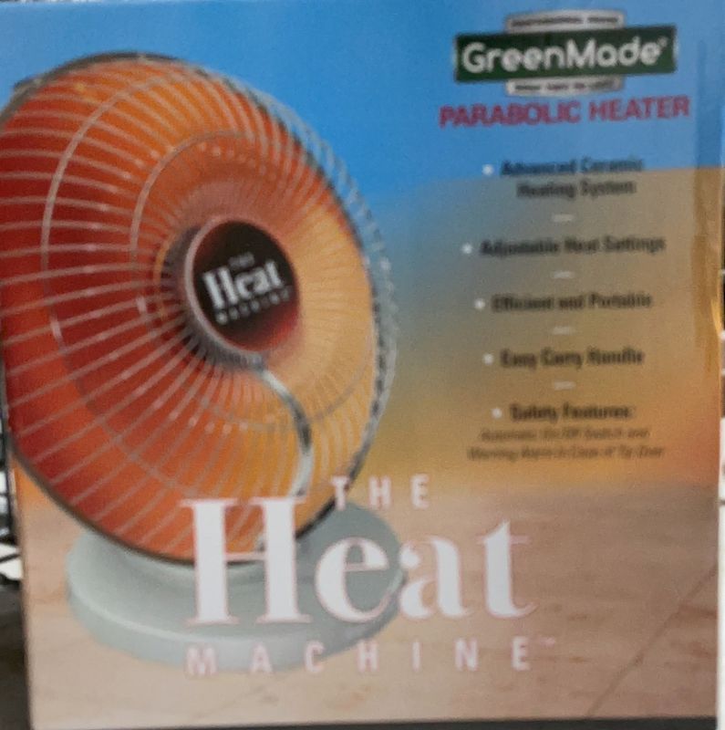 GreenMade Professional Grade Parabolic Heater – Advanced Ceramic Heating System - New