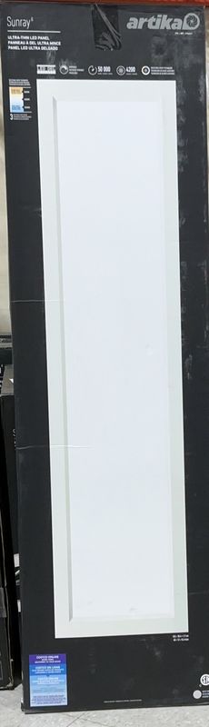 Sunray Ultra-Thin LED Panel Light – Pack of 2 – 3 Color Selectable – 4200 Lumens - New