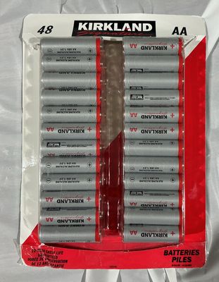 Kirkland Signature AA Alkaline Batteries – 48 Pack- New