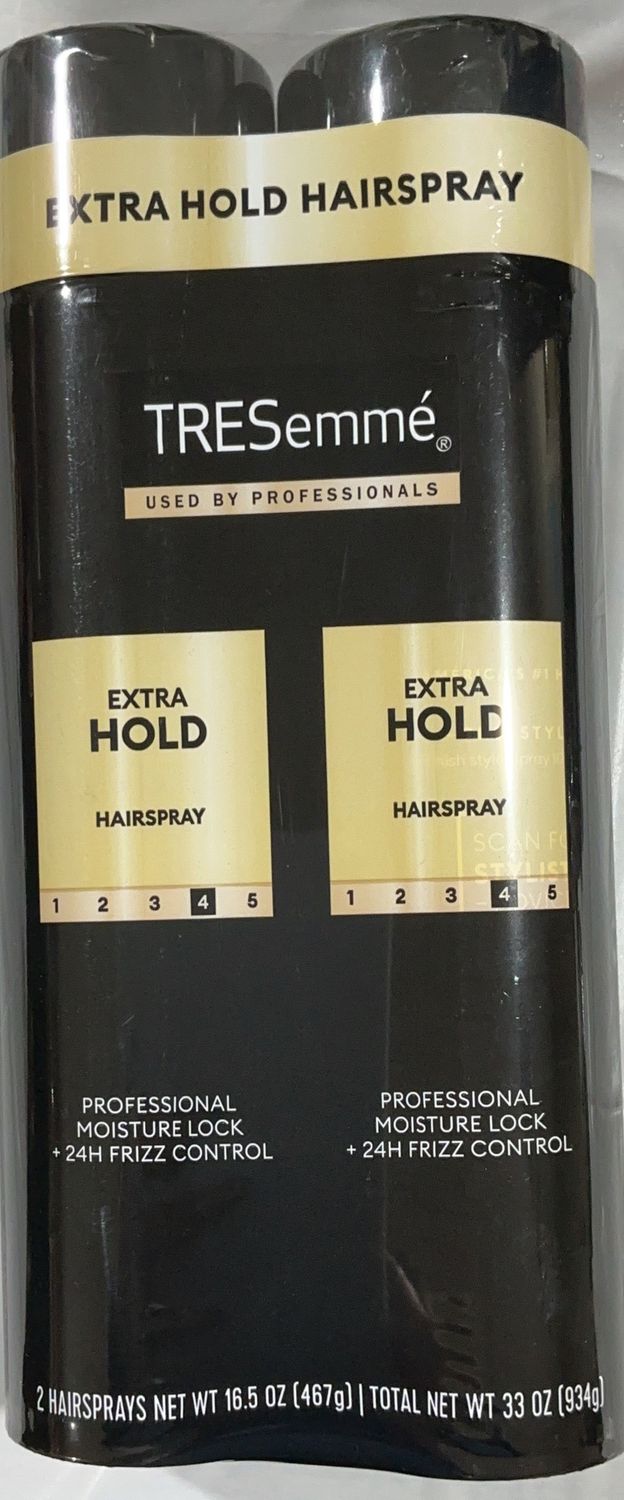 TRESemmé Extra Hold Hairspray – 2 Pack – 16.5 oz Each (33 oz Total) new