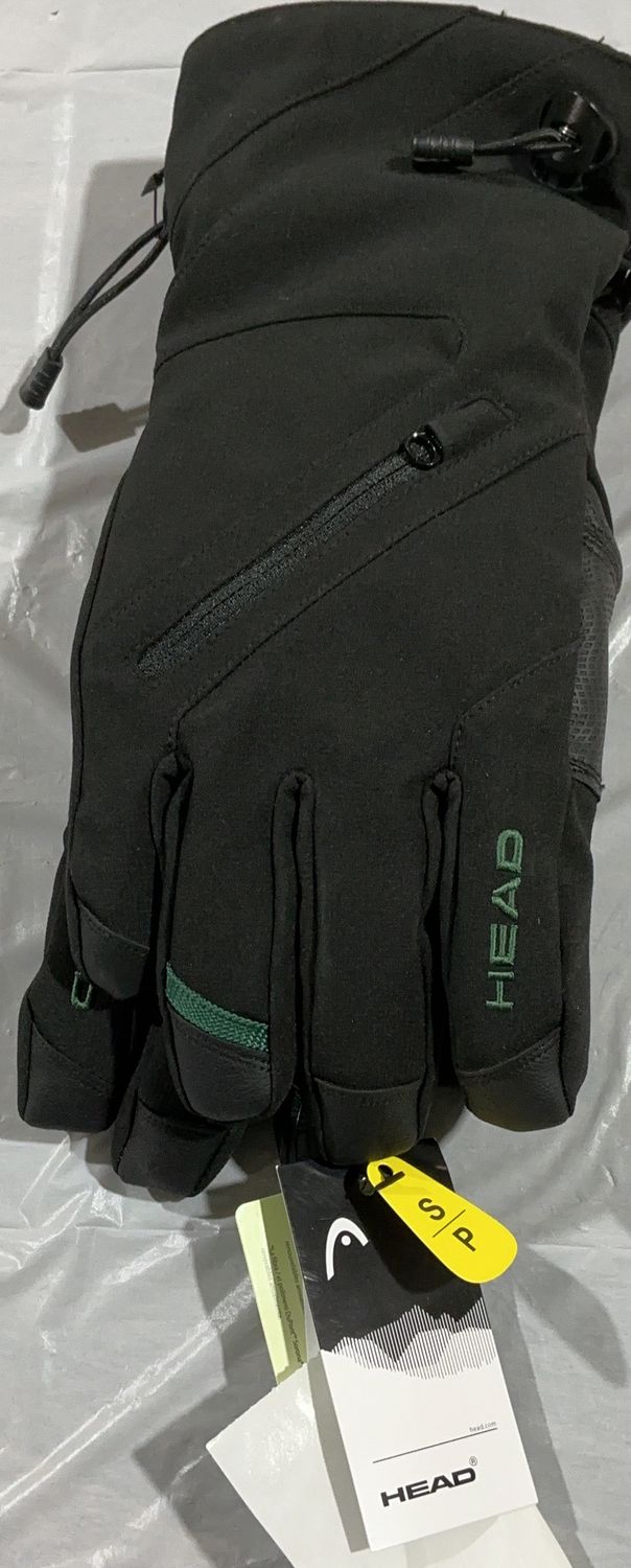 HEAD Cold Weather Performance Gloves – DuPont™ Sorona® Insulation  size small– Black new
