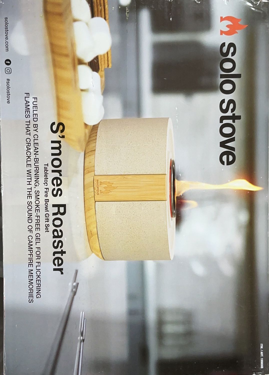 Solo Stove S’mores Roaster – Tabletop Fire Bowl Gift Set - New