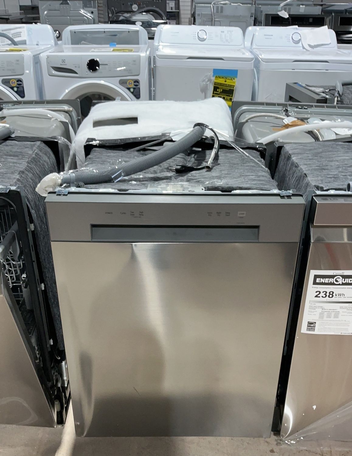 LG LDFN4542S Stainless Steel Built-In Dishwasher – 24” – Front Control