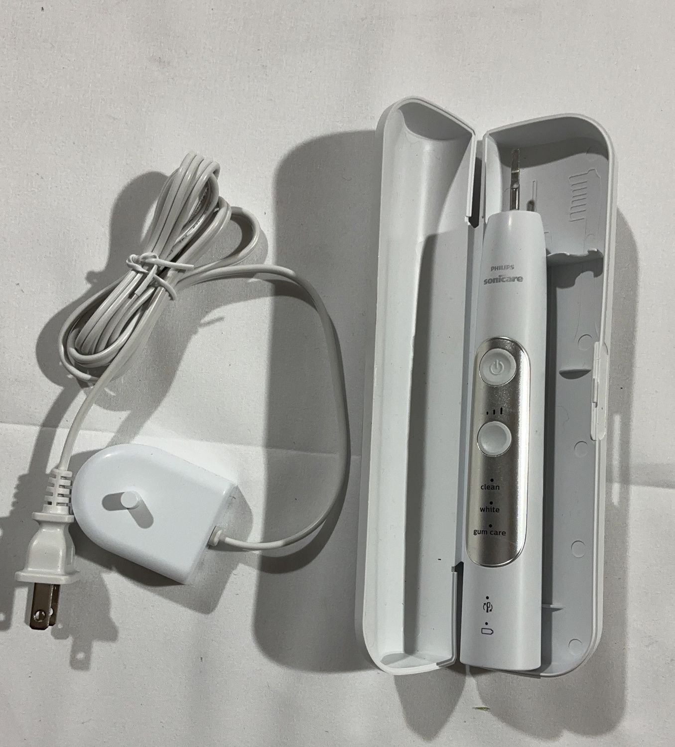 Philips Sonicare Electric Toothbrush – 3 Cleaning Modes – Rechargeable with Travel Case - Open Box