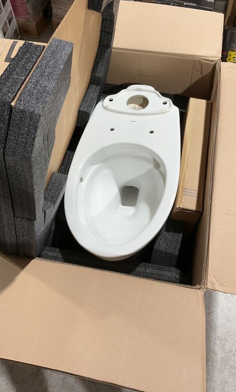 TOTO Drake 2-Piece Elongated Toilet – 1.28 GPF Tornado Flush, Comfort Height, White Brand New