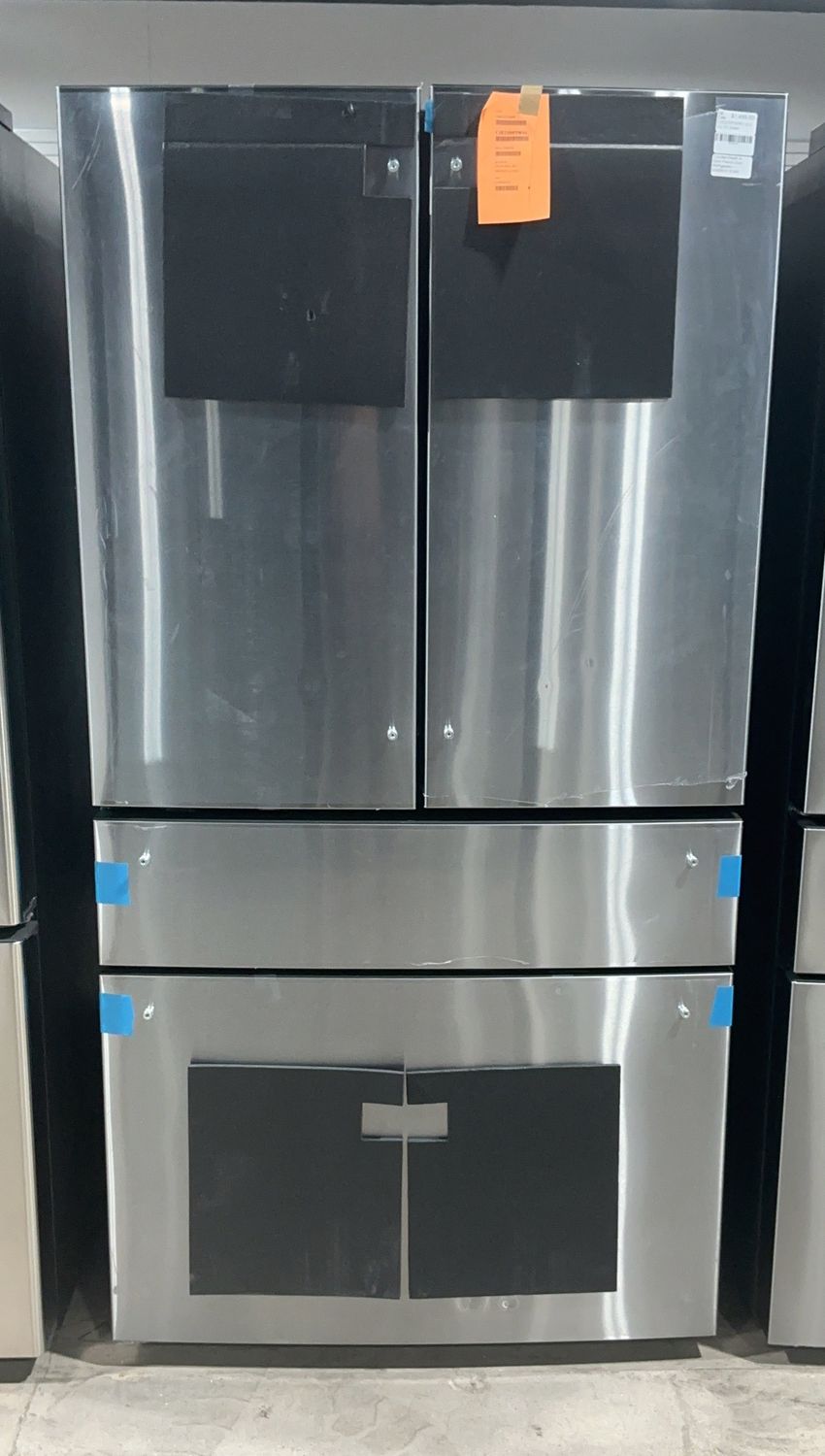 GE Café CJE23DP2WS1 23.2 Cu. Ft. Smart Counter-Depth 4-Door French Door Refrigerator – ENERGY STAR