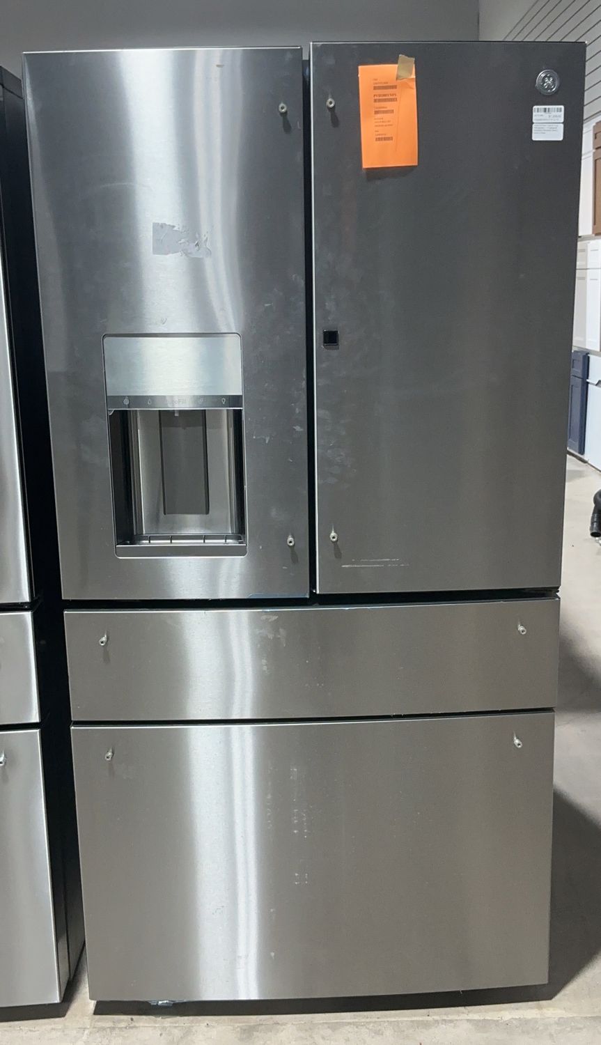 GE Profile PVD28BYNFS 27.9 Cu. Ft. Smart 4-Door French Door Refrigerator – Fingerprint Resistant Stainless Steel | Door-In-Door |ENERGY STAR