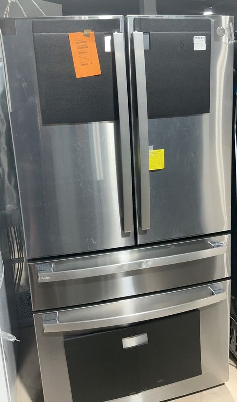 GE Profile PGE29BYTFS 28.7 Cu. Ft. Smart 4-Door French Door Refrigerator – Fingerprint Resistant Stainless Steel | ENERGY STAR