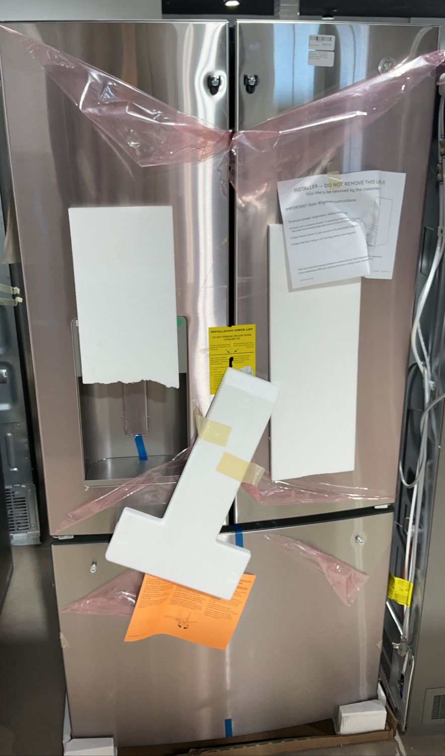 GE GFE24JYKFS 23.6 Cu. Ft. French Door Refrigerator – Fingerprint Resistant Stainless Steel | ENERGY STAR