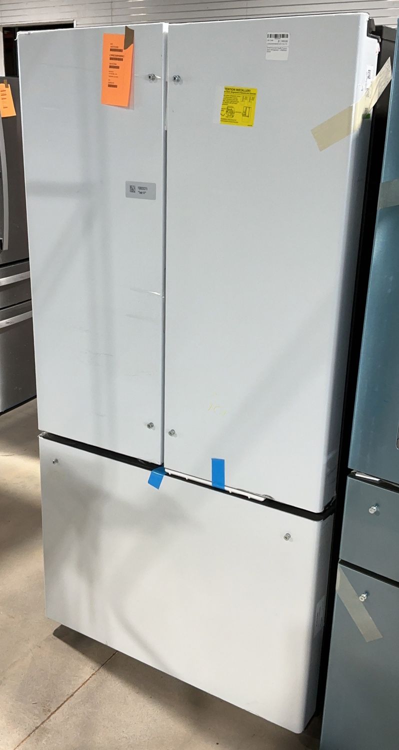 GE Café CWE23SP4MW2 23.1 Cu. Ft. Smart Counter-Depth French Door Refrigerator – ENERGY STAR