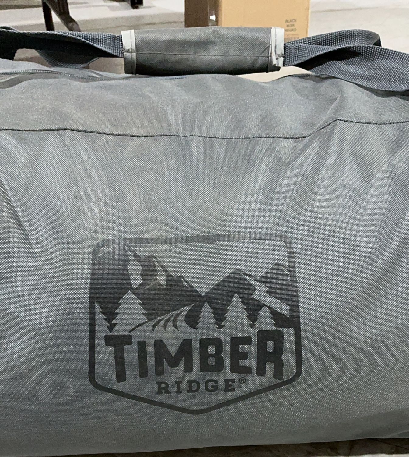 Timber Ridge Deluxe Camping Cot – Heavy-Duty Folding Outdoor Sleeping Cot with Carry Bag used