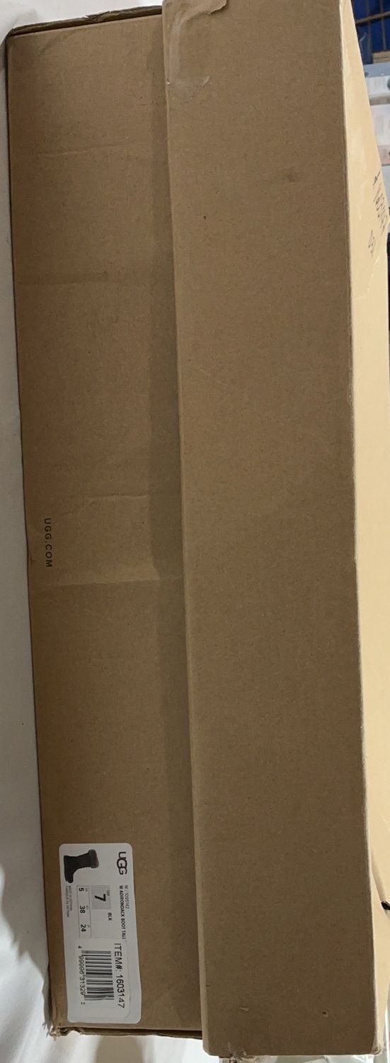 UGG Adirondack Boot Tall III Women’s Winter Boots – Black – Size 7 - New