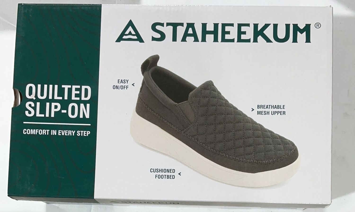Staheekum Quilted Slip-On Shoes – Black -Like New