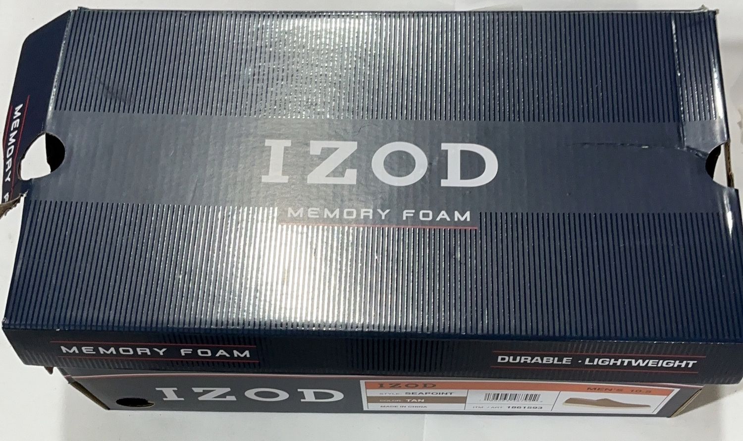 IZOD Seapoint Slip-On Loafers – Tan – Men’s Size 10.5-Like New