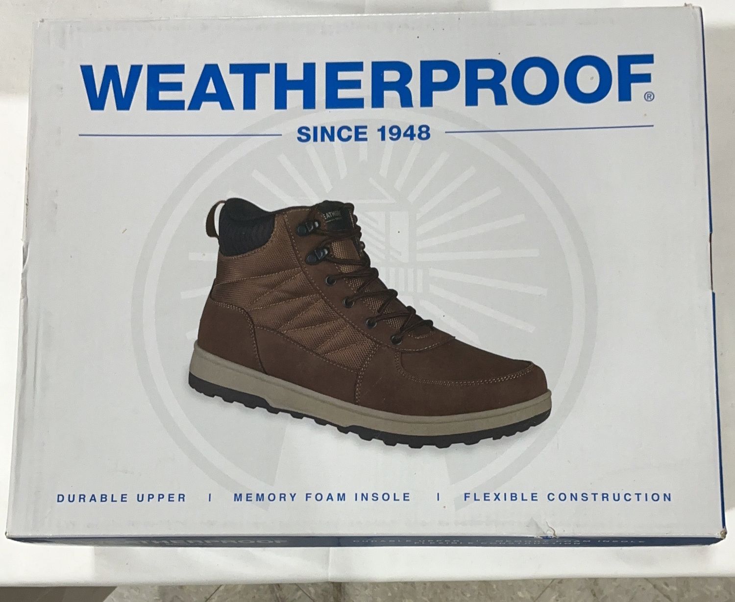 Weatherproof Jenkins Lace-Up Boots – Men’s -Like New