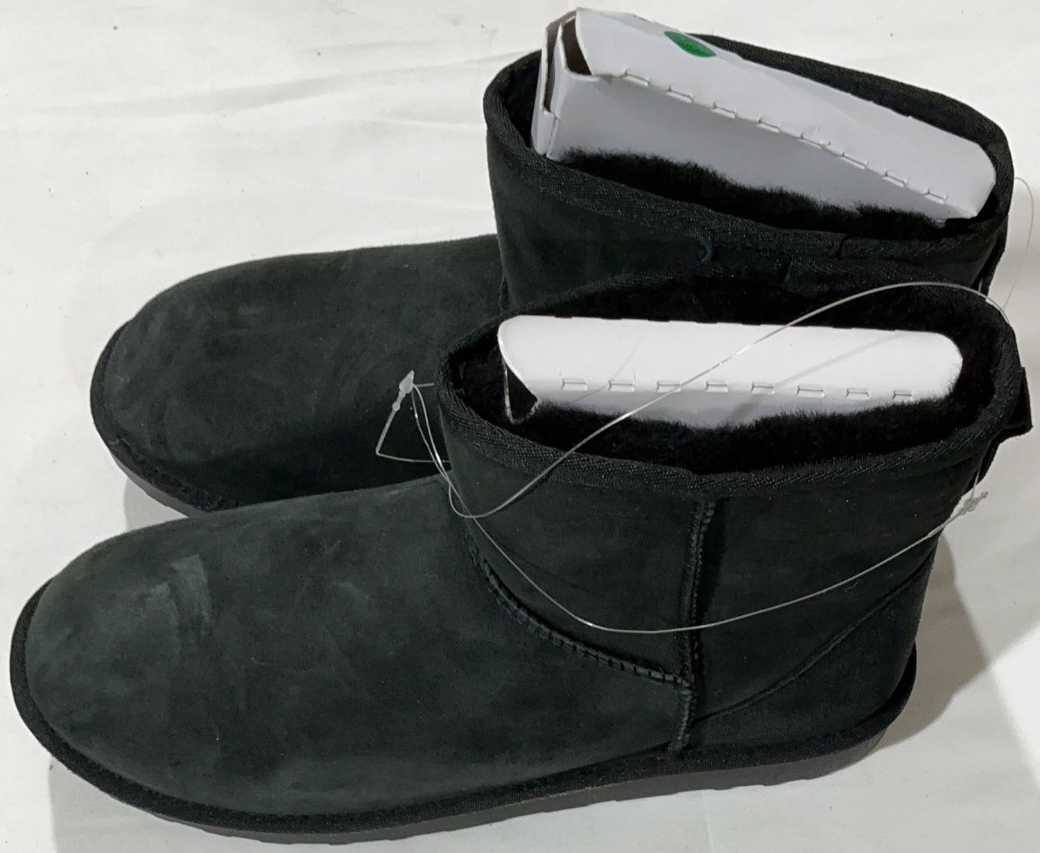 Kirkland Signature Ladies’ Shearling Ankle Boots – Black/Brown-Open Box