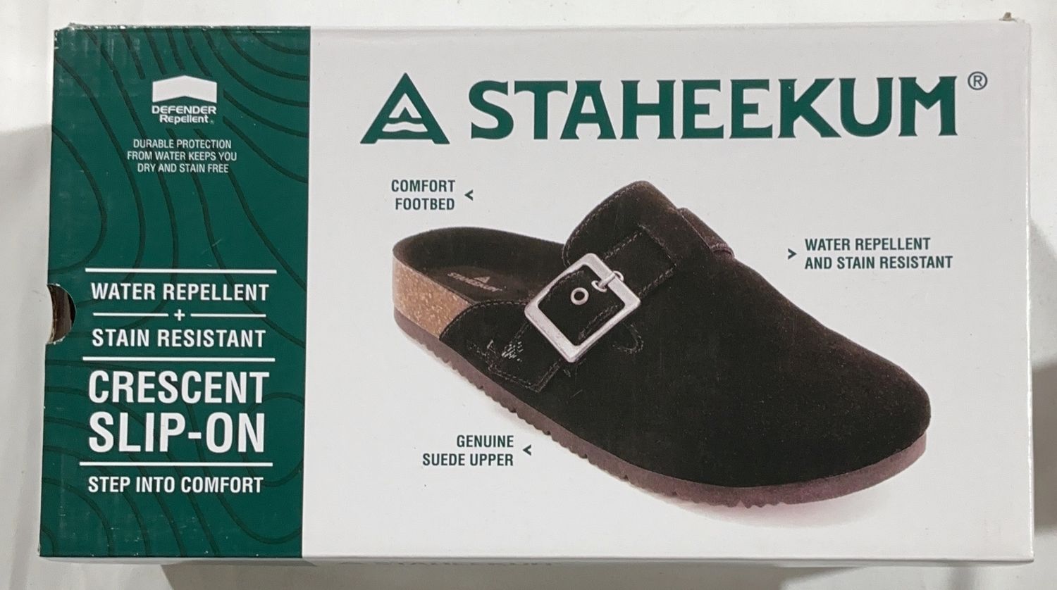 Staheekum Crescent Women’s Slip-On Clog – Black (Size 8)