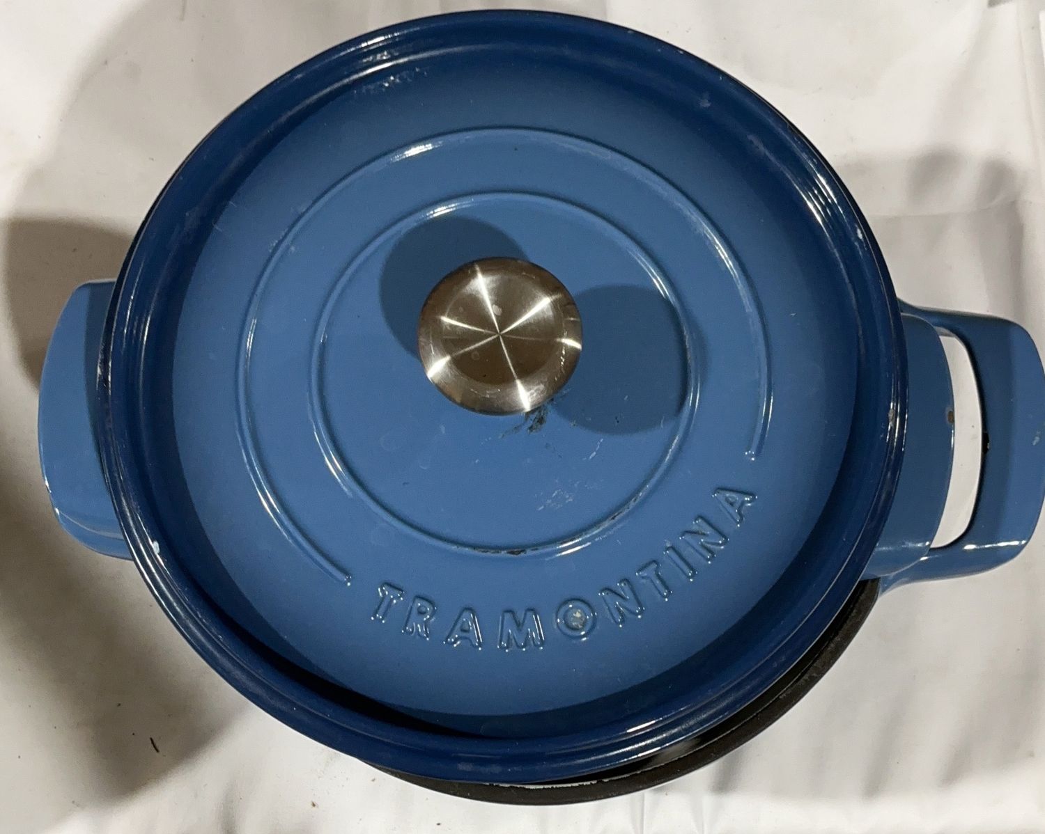 Tramontina Enameled Cast Iron Dutch Oven -used