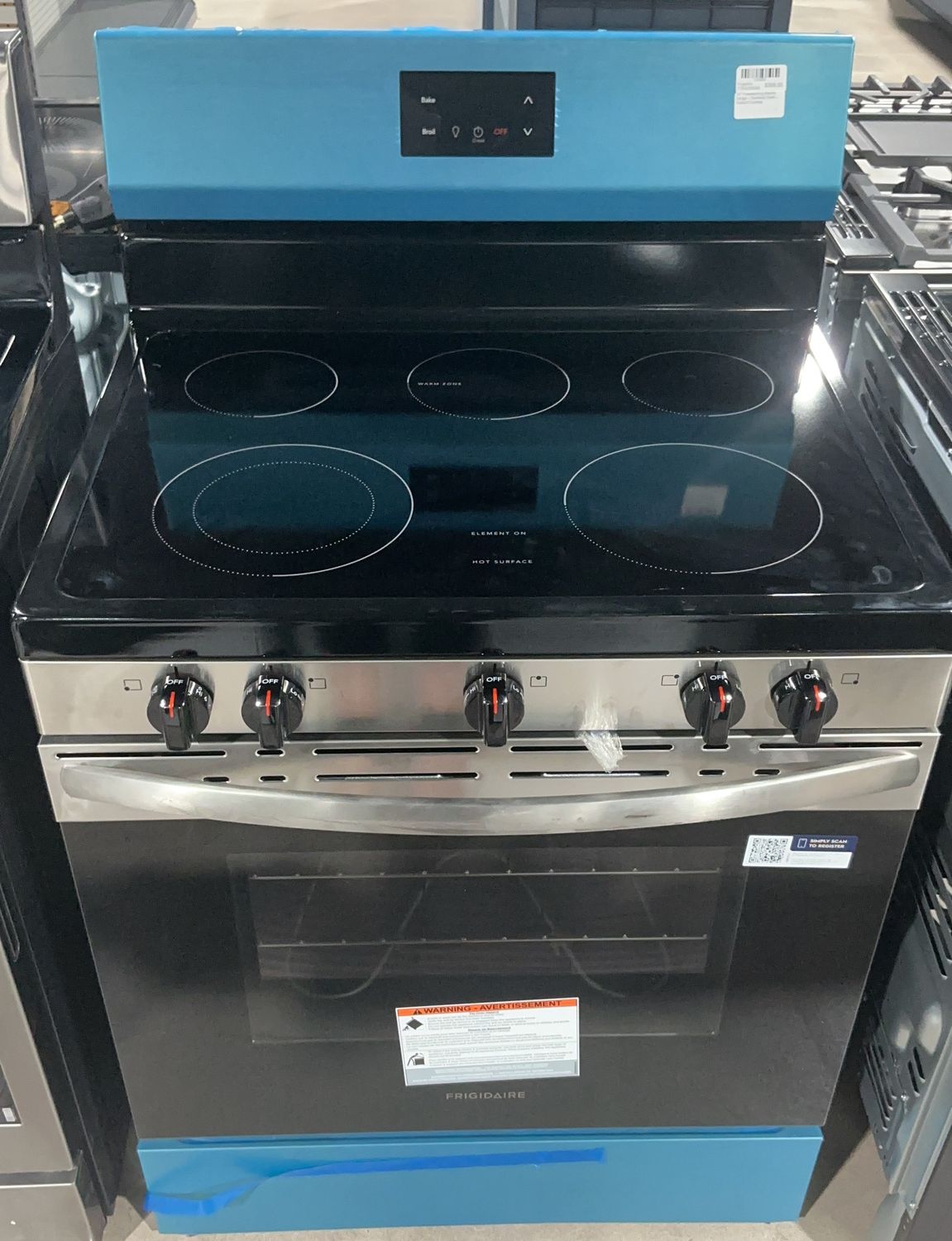 Frigidaire FCRE3052BS 30" Freestanding Electric Range – Stainless Steel – Radiant Cooktop