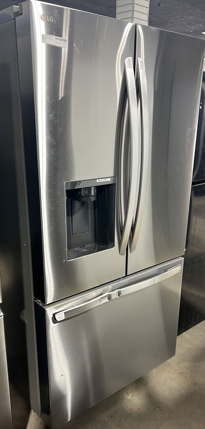 LG LCFC26XSS 26 Cu. Ft. Counter-Depth MAX™ French Door Refrigerator – Stainless Steel