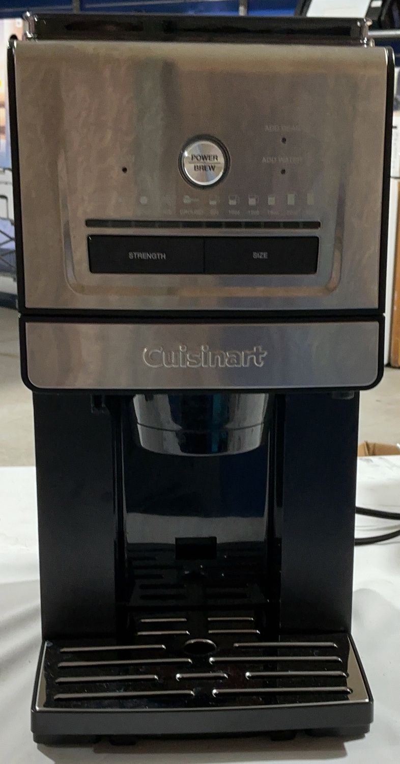 Cuisinart Single Serve Coffee Maker – Stainless Steel-Open Box