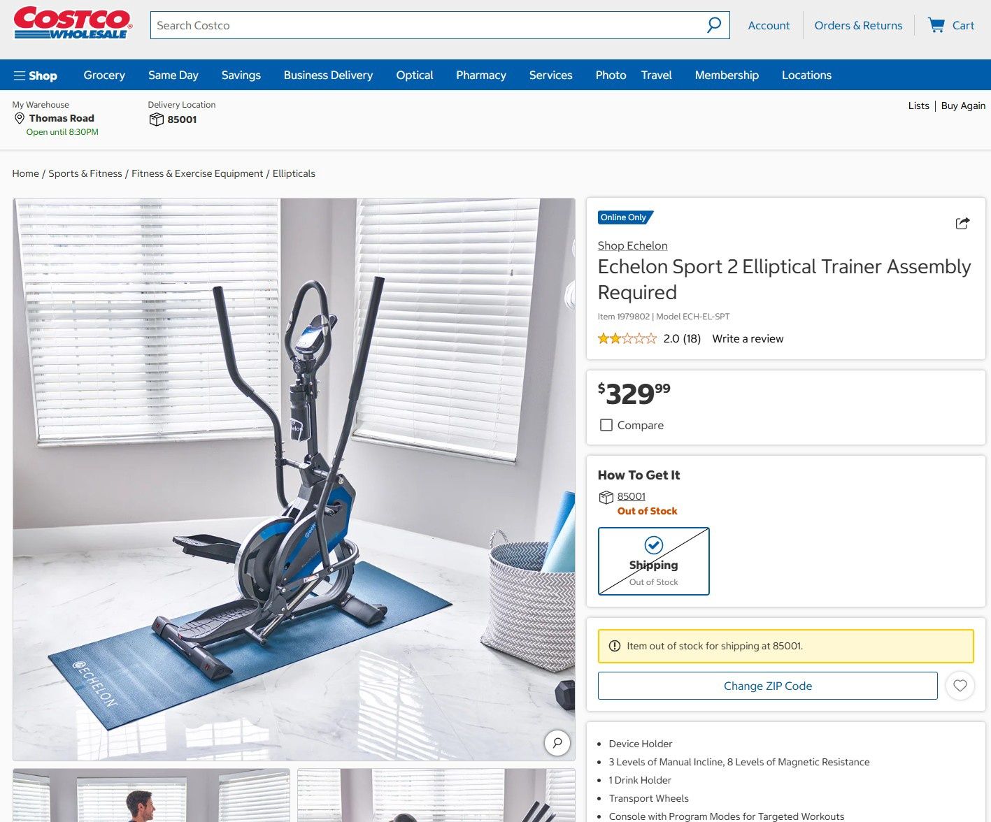 ECHELON Smart Fitness Equipment – Premium Home Cardio Machine