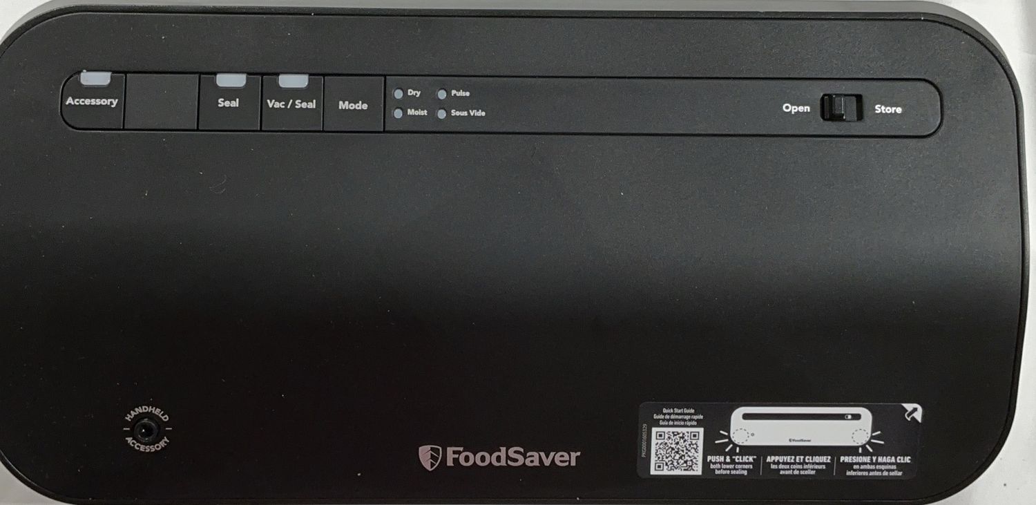 FoodSaver Automatic Vacuum Sealer System with Dry &amp; Moist Modes with bags - Open Box