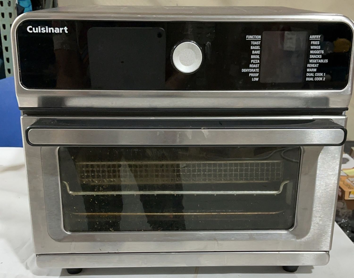 Cuisinart Digital Air Fryer Toaster Oven with Dual Cook &amp; Dehydrate-Used