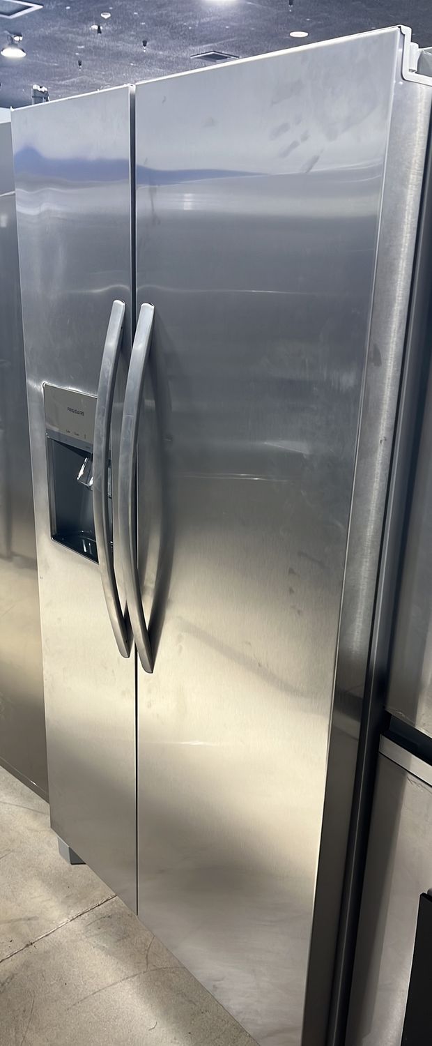 Frigidaire FRSS2623ASN 25.6 Cu. Ft. Side-by-Side Refrigerator – Stainless Steel
