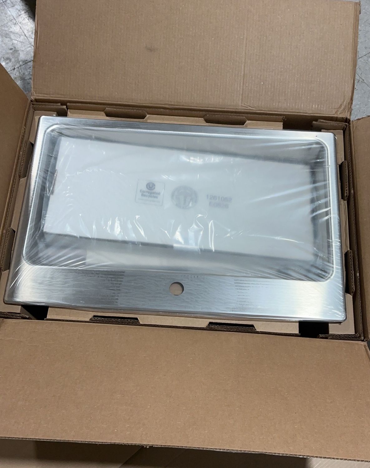 Kohler Stainless Steel Undermount Kitchen Sink – Single Bowl-Like New