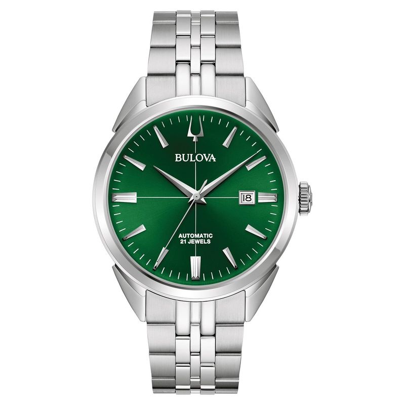 Bulova Classic Sutton Stainless Steel Automatic Men's Watch, 41mm Item 1955504 | Model 96B424