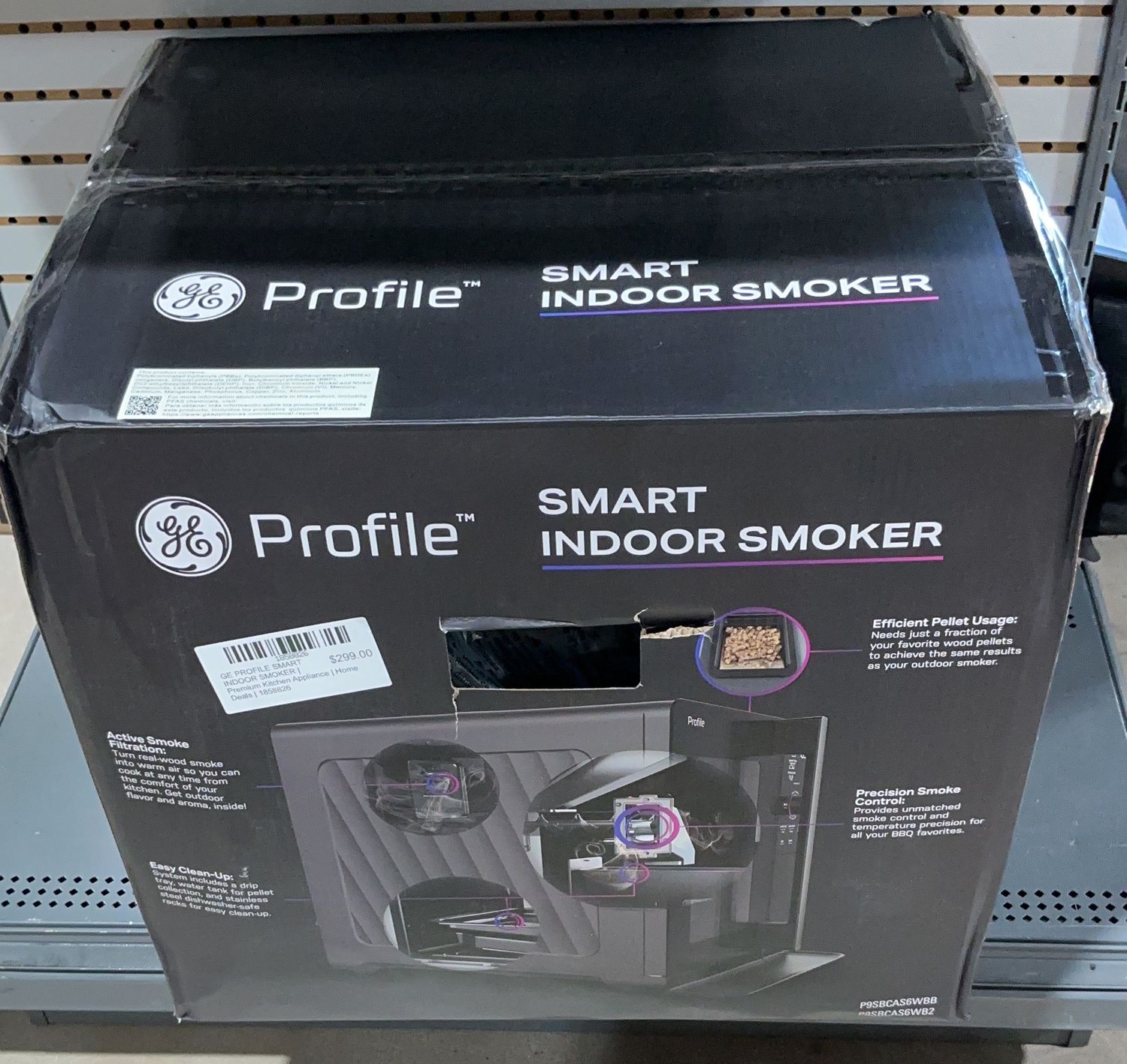 GE PROFILE SMART INDOOR SMOKER | Premium Kitchen Appliance | Home Deals | 1858826