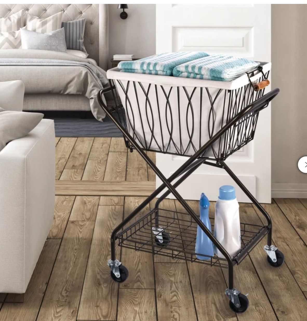 ARTESA VERONA LAUNDRY CRT | Premium Seasonal &amp; Home Collection | Home Deals | 1191332 Open Box