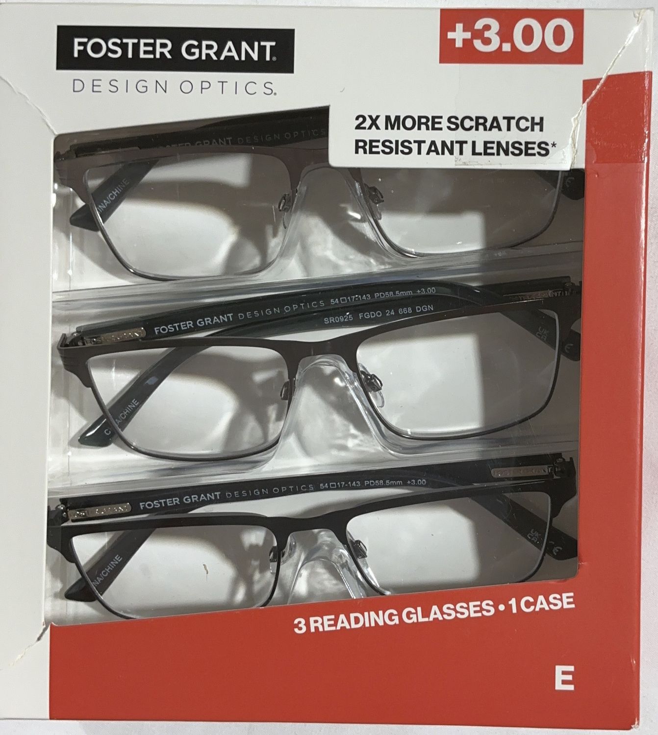 668 Metal Square 3Pk - Model 1908256 TOL-6550545-163 open box