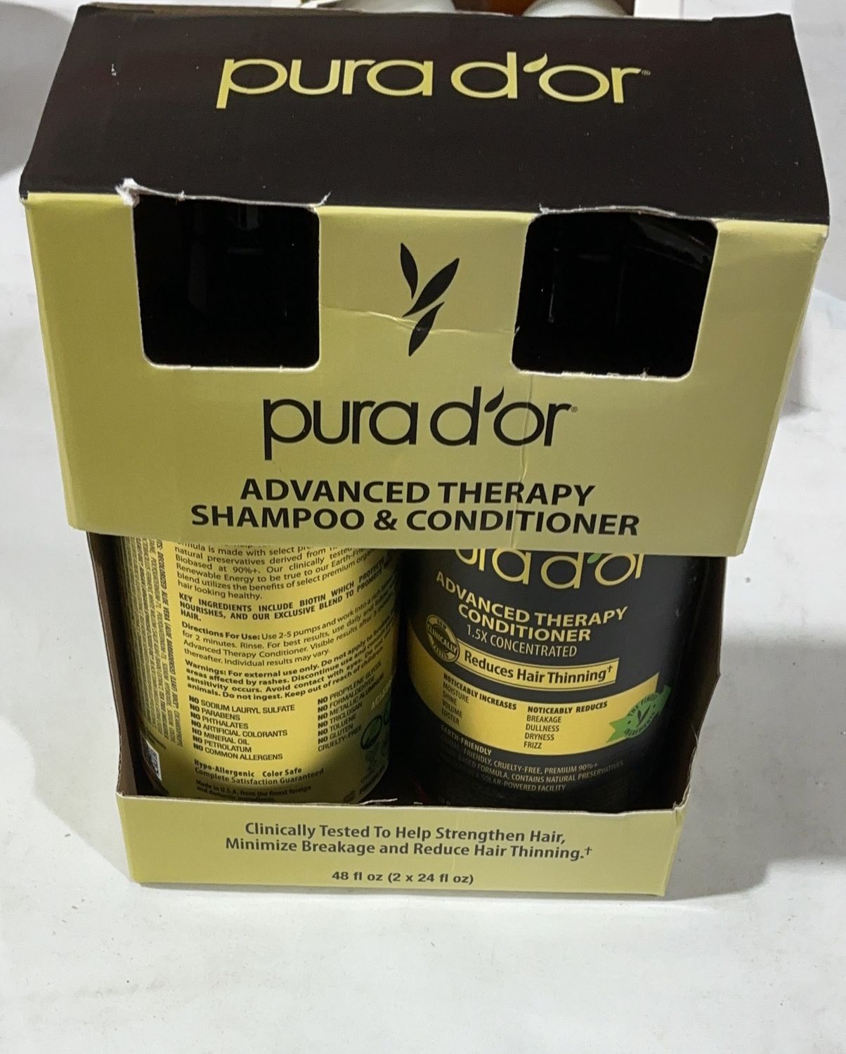 Pura D'Or Adv Therapy - Model 1198787 TOL-6550545-177-Like New