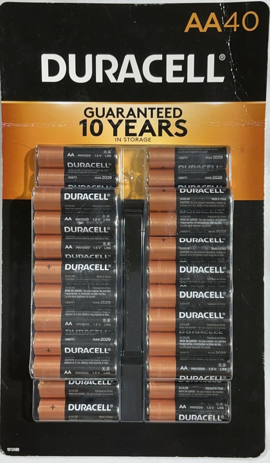 Duracell Aa 40Pk - Model 516590 TOL-6550545-253 open box
