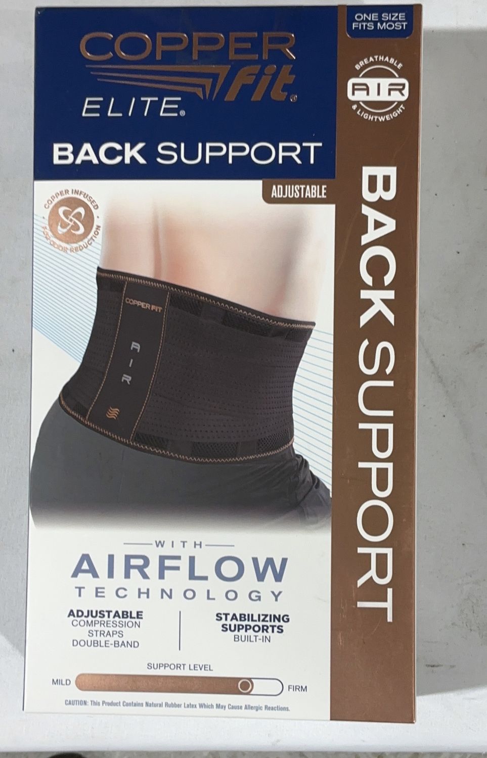 Copper Fit Back Support - Model 1740701 TOL-6550545-136-Like New