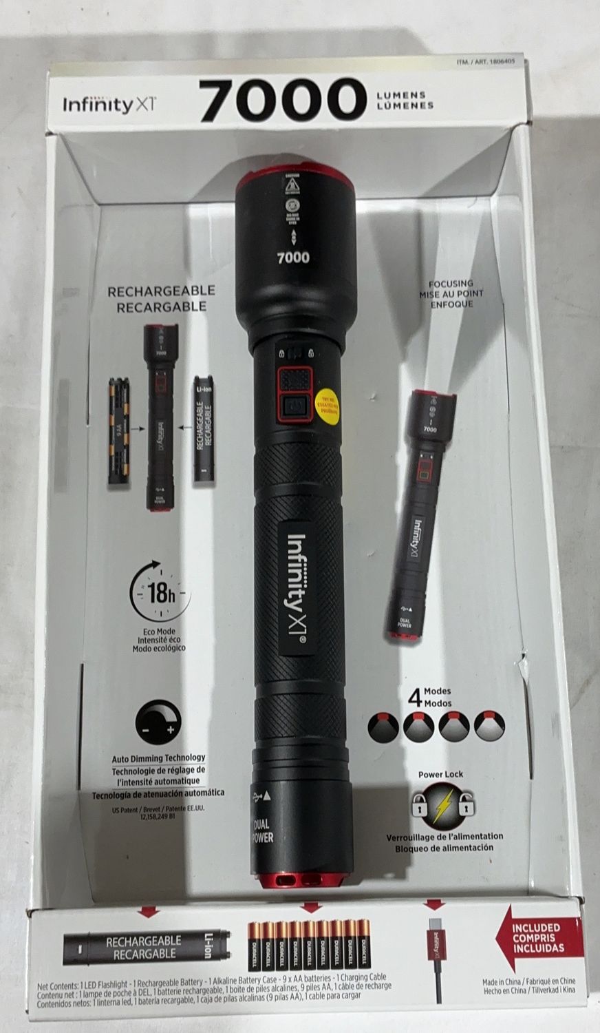 Infinity X1 7000L - Model 1806405 TOL-6550545-154-Open Box