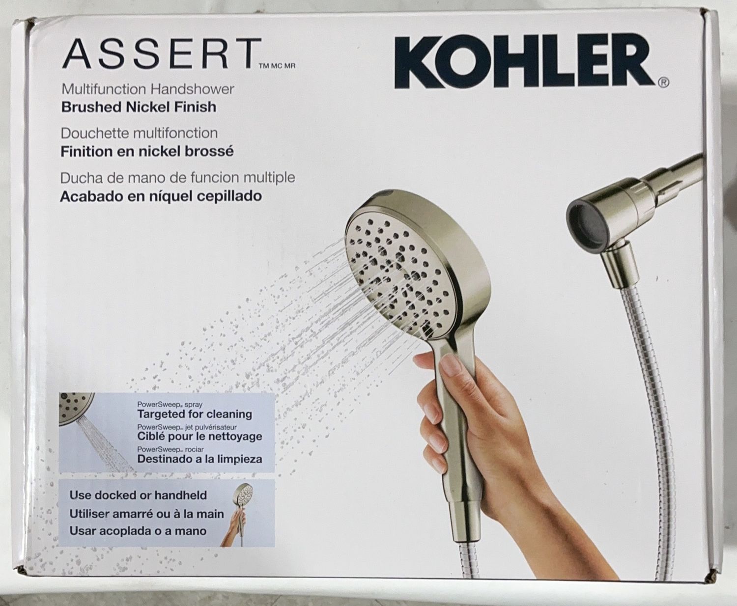 Kohler Assert Handshwr Bn - Model 1806317 TOL-6550545-53-Like New